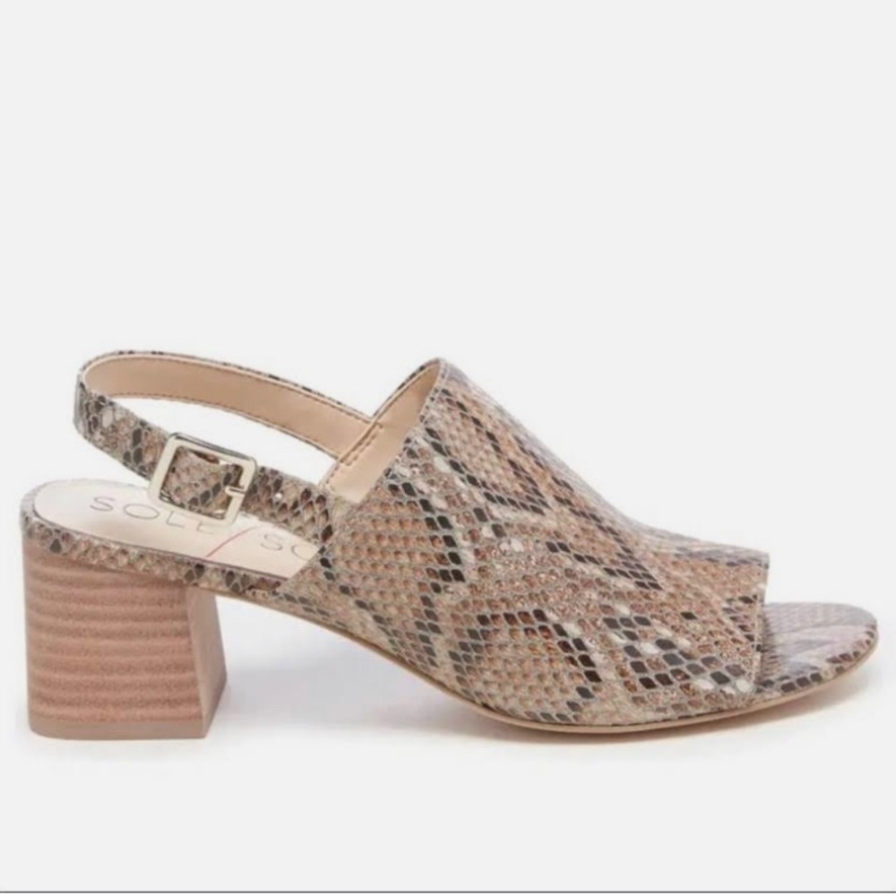 NWOT- Sole/society Shawde slingback sandals, Size 8.5